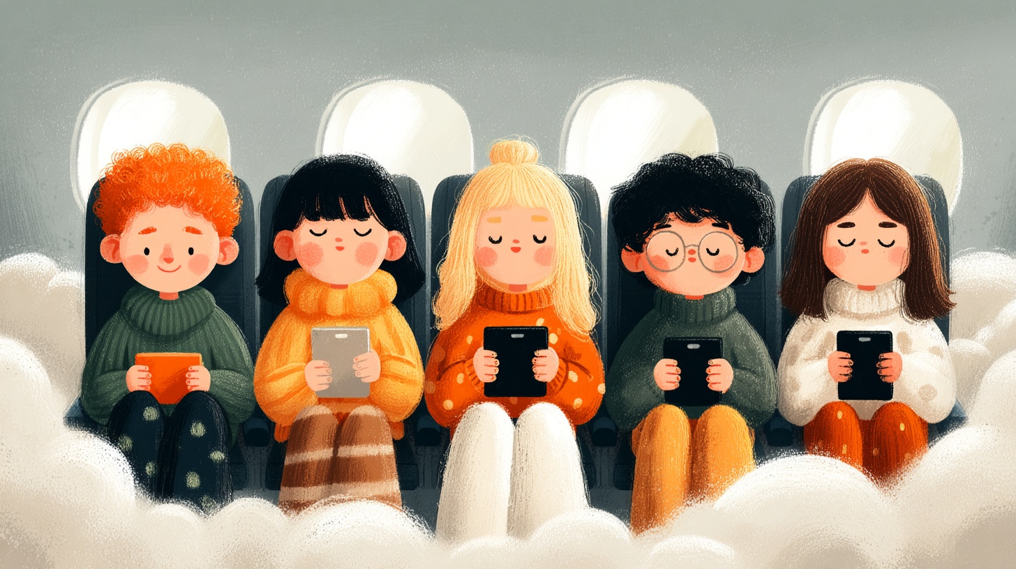 Kids’ apps for flights